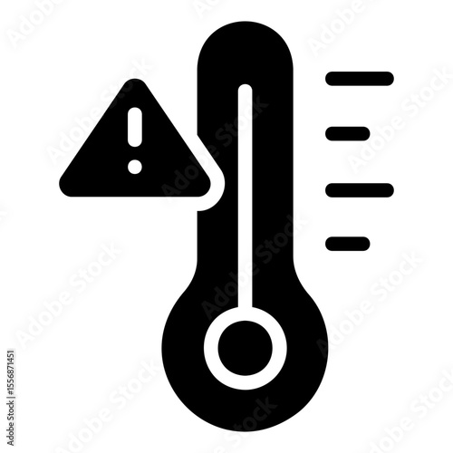 thermometer Solid icon