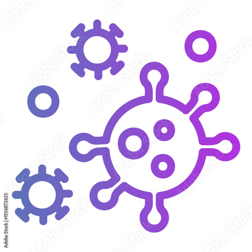virus Gradient icon