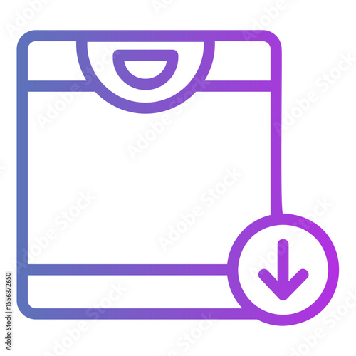 weight loss Gradient icon
