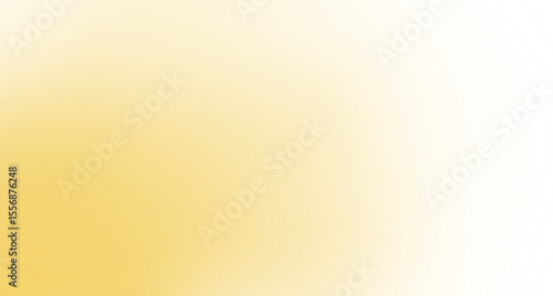 Yellow gradient blur with transparent background, faded color overlay, corner sun burst spray
