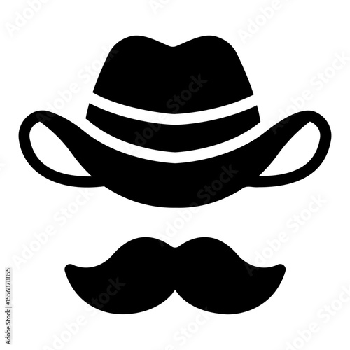 cowboy hat Solid icon