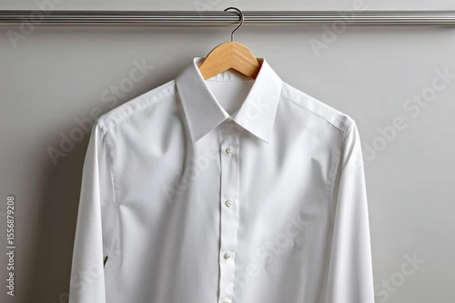 White shirt on hanger