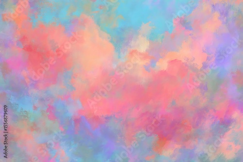 Colorful pastel abstract painting background artwork