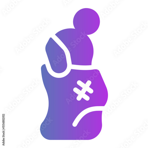 sack race Gradient icon