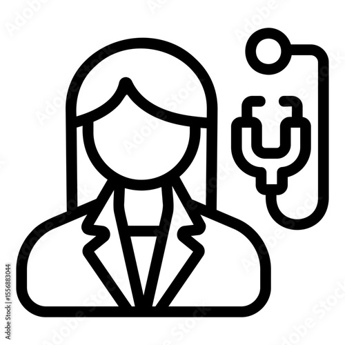 doctor Line Icon