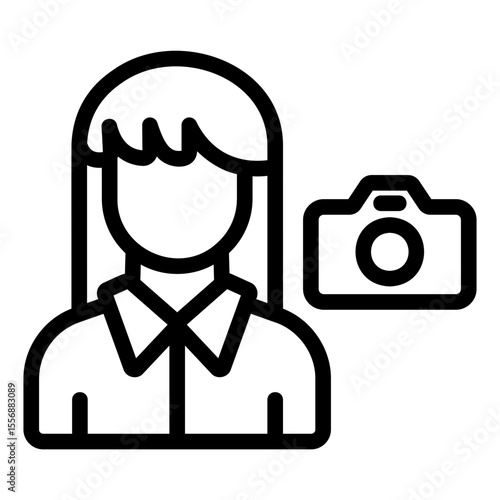 photograph Line Icon