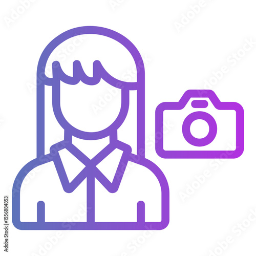 photograph Gradient icon