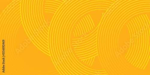 Pasta background, spaghetti abstract geometric pattern. Macaroni yellow poster. Wavy abstract pattern.