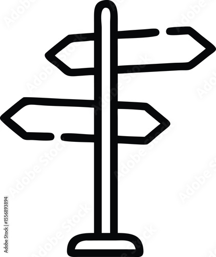Trail Sign Direction Marker For Trekkers