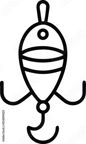 Fishing Weight Sinker Icon For Lure