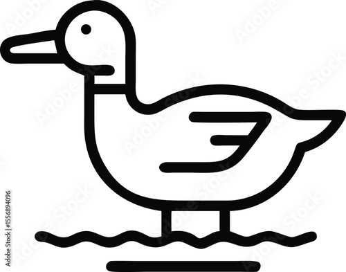 Duck Decoy Waterfowl Attraction Icon