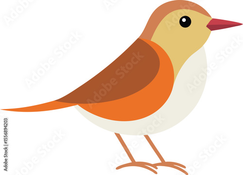 Beautiful lark bird singing in natural habitat, detailed close-up of small wild bird, flying lark in blue sky, peaceful nature scene perfect for wildlife and bird photography stock images