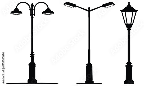 old street lamp