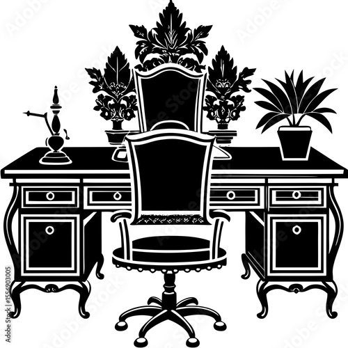 antique furniture set