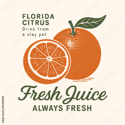 Color screen print food graphics, fresh market slogan t-shirt design, orange lemon chili tomato vector grocery art