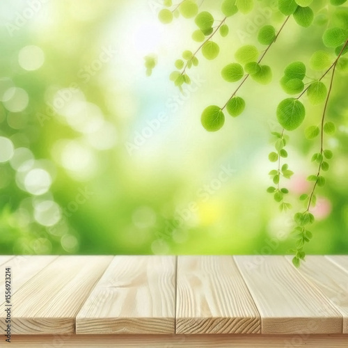 야외 보케 배경