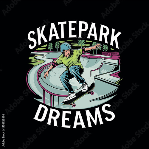 Skating t shirt design