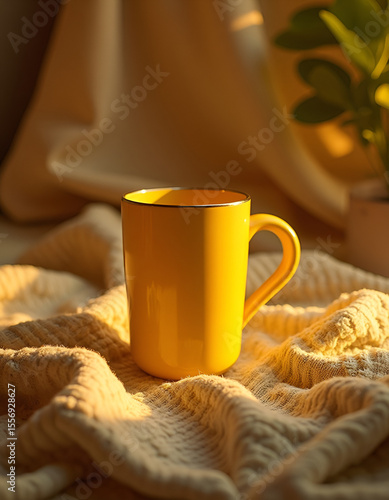 cup of tea with cookies