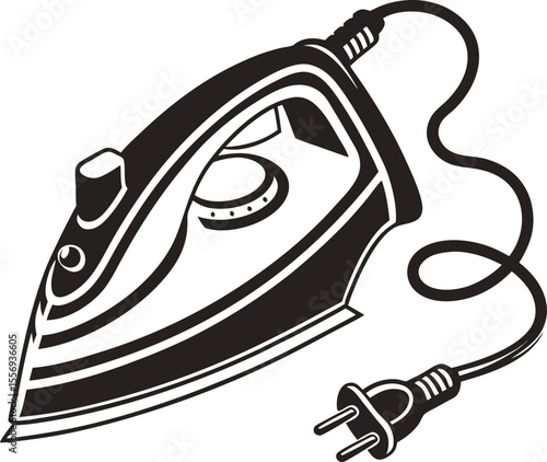 iron and ironing
