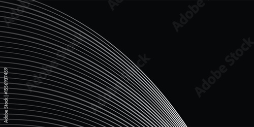 Abstract wave element for design. Digital frequency track equalizer. Stylized line art background. Vector illustration. eps 10