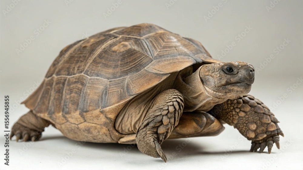 Obraz premium Gopher Tortoise on studio background