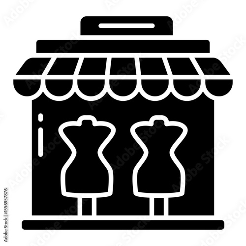 A creative design vector of boutique