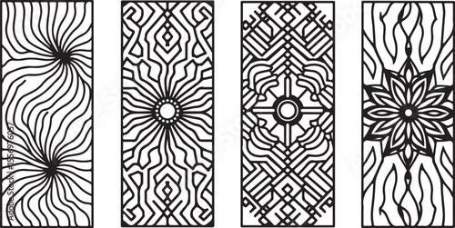 Modern Geometric Wall Panel Bundle