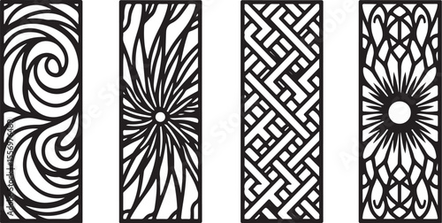 Modern Geometric Wall Panel Bundle