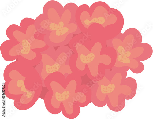 pink floral background