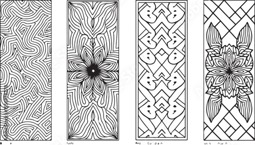 Modern Geometric Wall Panel Bundle