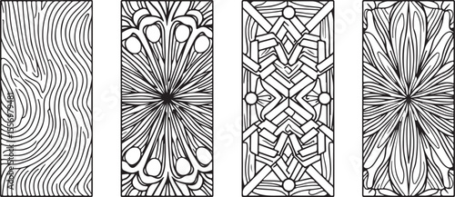 Modern Geometric Wall Panel Bundle
