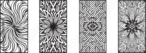 Modern Geometric Wall Panel Bundle