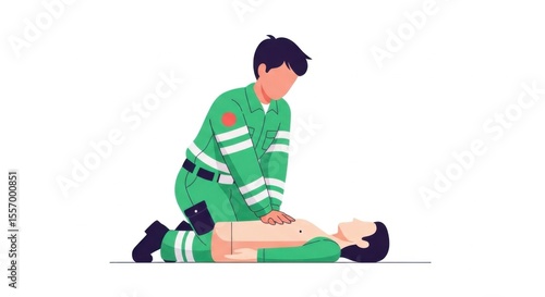 Cpr Training Illustration