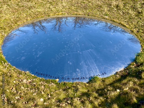 Foto Fundort der Himmelsscheibe von Nebra (Sachsen-Anhalt)