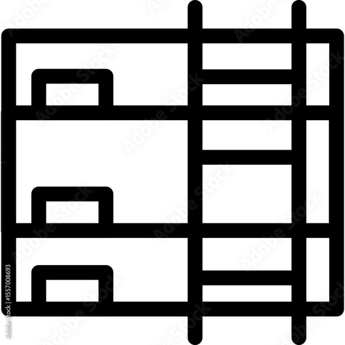 Bunk Bed Icon