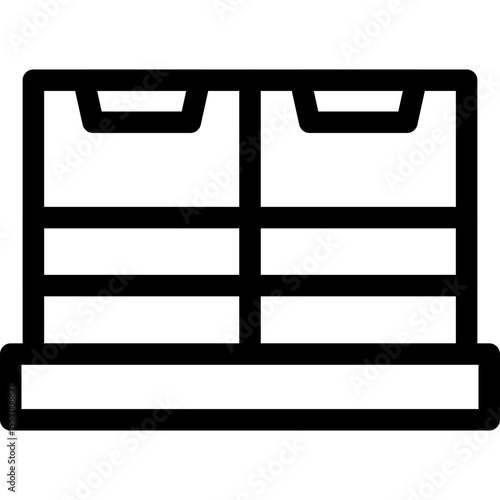 Chest Of Drawers Icon