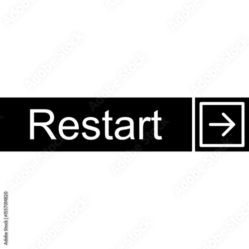 Restart Vector Icon