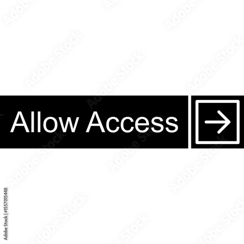 Allow Access Vector Icon