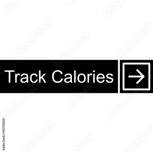 Track Calories Vector Icon