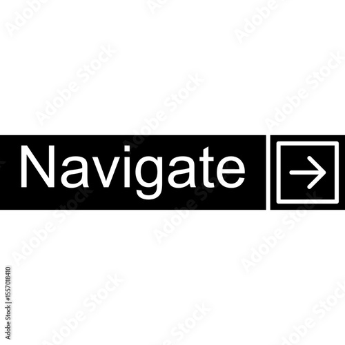 Navigate Vector Icon