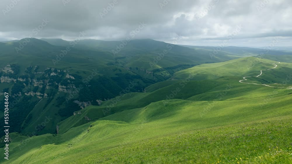 Summer mountain timelapse. Caucasus 2024 Summer mountain timelapse. Caucasus 2024