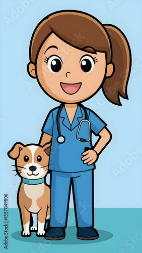 little boy and his dog