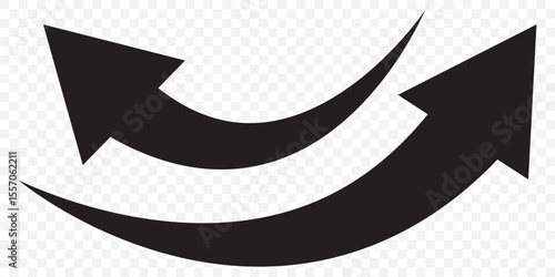 Straight long right vector arrow icon. long arrow Up. Arrow Long Icon White, black | Arrows | Infographic Illustration | Direction Symbol | Pointer Logo | Up Sign | Isolated | Variations. EPS 10.