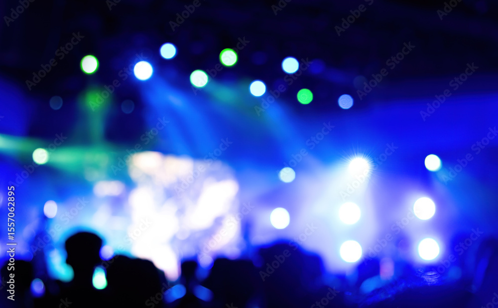 Obraz premium Many people at the concert