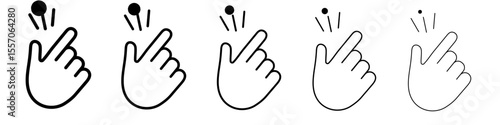 Easy icon vector outline symbol or illustration