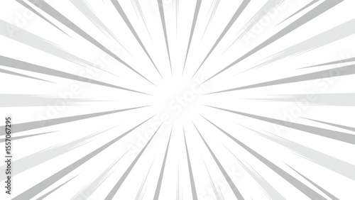 white and grey comic exploding lines background