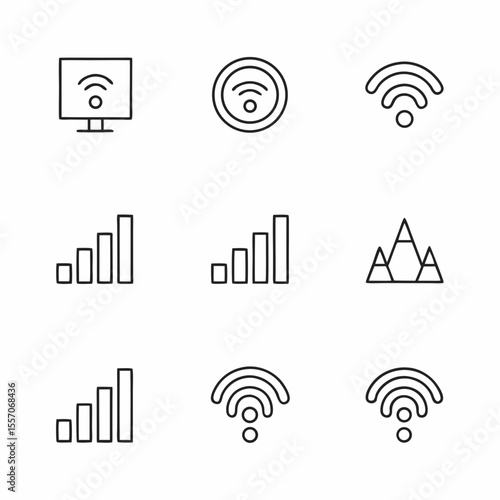 wi fi signal strength icons               (1)