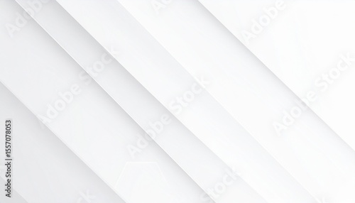 Clean white background with diagonal transparent lines and hexagonal grid fading into distance.