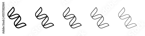 Protein icon vector outline symbol or illustration