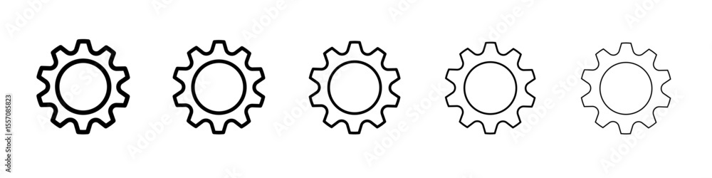 setting icon vector outline symbol or illustration setting icon vector outline symbol or illustration